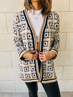 Beige Majolica Cardigan