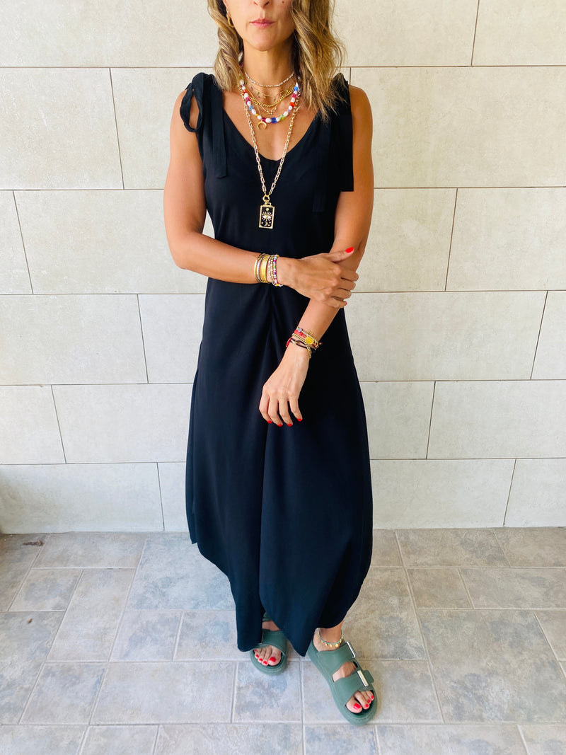 Black Catalonia Dress