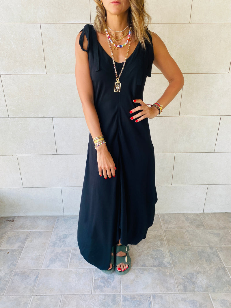Black Catalonia Dress