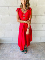 Red Catalonia Dress