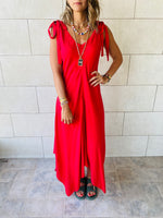 Red Catalonia Dress