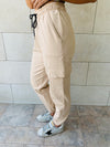 Beige Cargo Pants