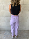 Lilac Cargo Pants