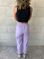 Lilac Cargo Pants