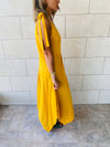 Mustard Catalonia Dress