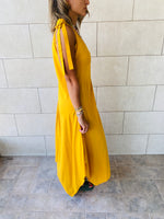 Mustard Catalonia Dress