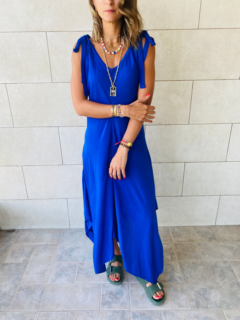 Blue Catalonia Dress