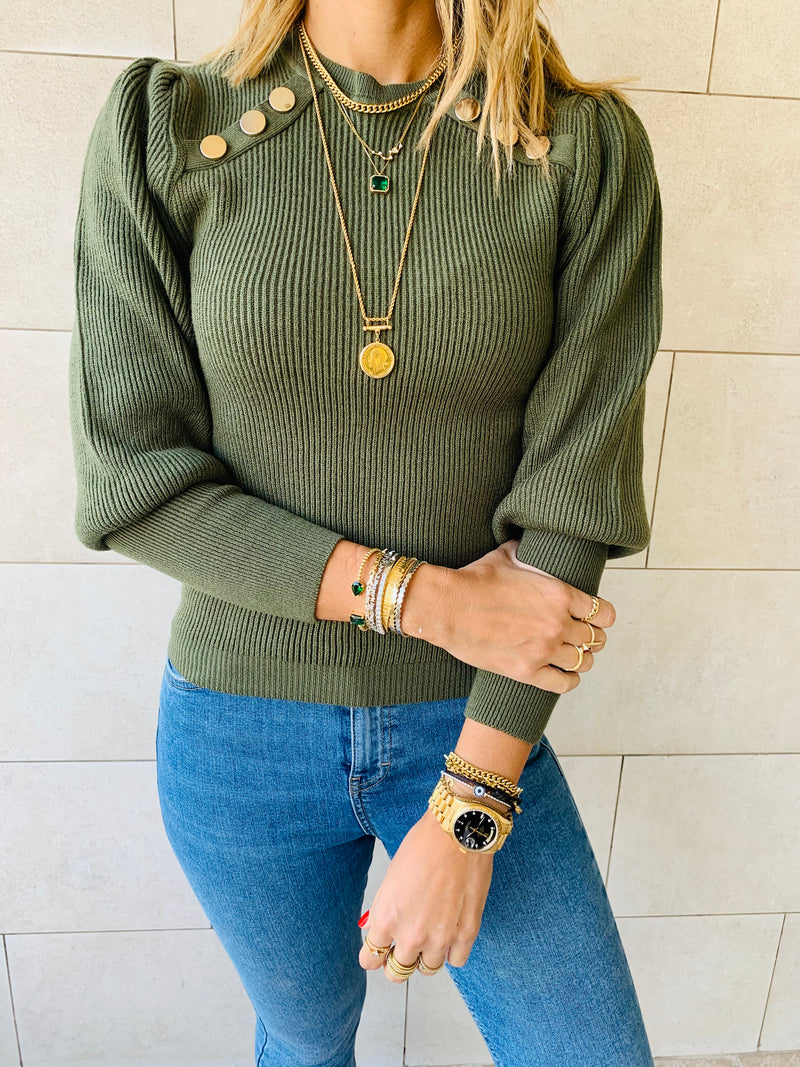 Olive Le Goldie Pullover