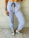 Grey Cargo Pants