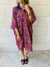 The Blues Limited Edition Embroidered Kaftan