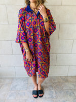 The Blues Limited Edition Embroidered Kaftan