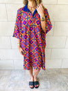 The Blues Limited Edition Embroidered Kaftan