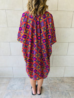 The Blues Limited Edition Embroidered Kaftan