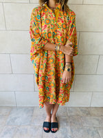 The Beige Limited Edition Embroidered Kaftan