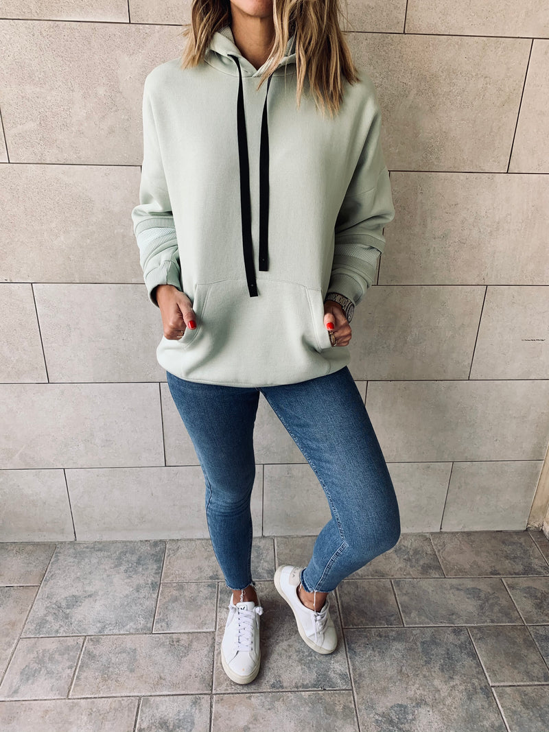 Effortless Sage Hoodie