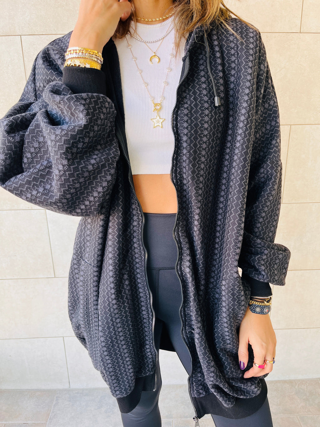 Echo Fleeceline Oversized Hoodie