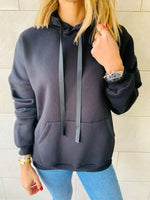Effortless Black Hoodie