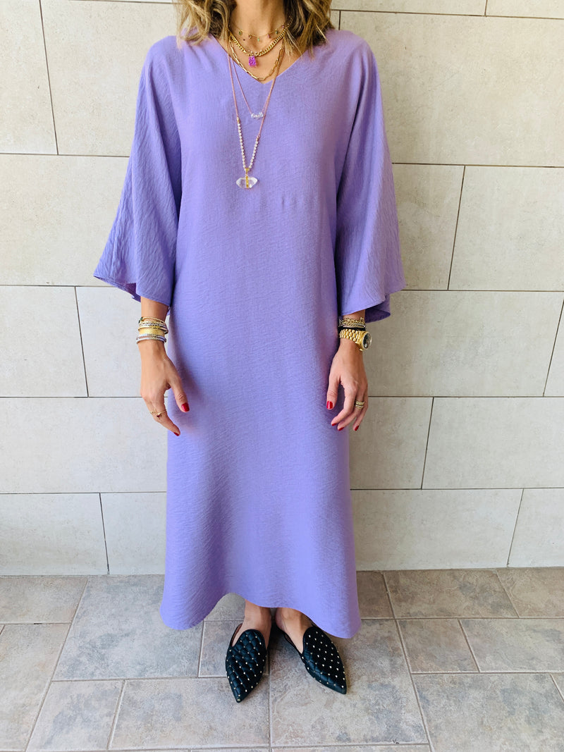 Lilac Effortless Kaftan