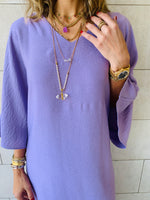 Lilac Effortless Kaftan