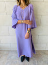 Lilac Effortless Kaftan