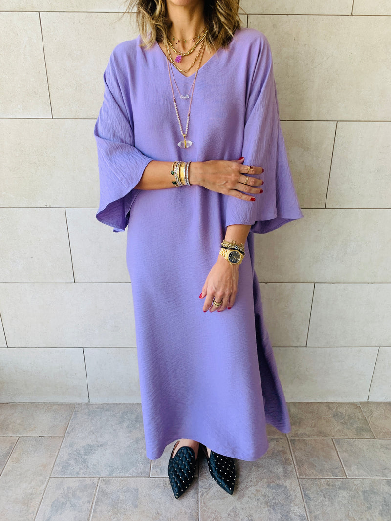 Lilac Effortless Kaftan