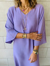 Lilac Effortless Kaftan