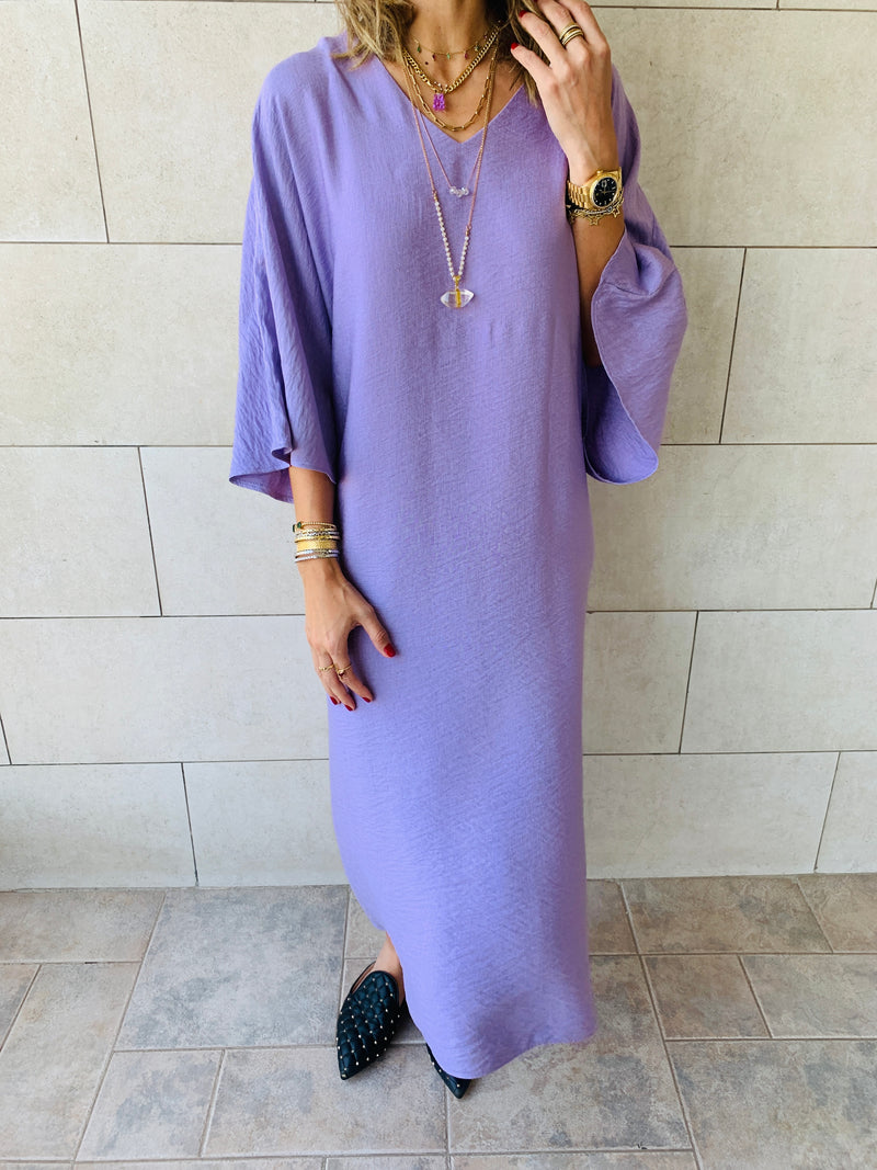 Lilac Effortless Kaftan