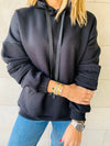 Effortless Black Hoodie