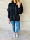 Effortless Black Hoodie
