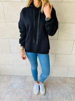 Effortless Black Hoodie
