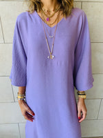 Lilac Effortless Kaftan