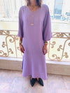 Lilac Effortless Kaftan