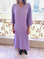 Lilac Effortless Kaftan