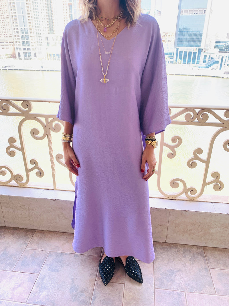 Lilac Effortless Kaftan