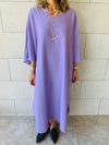 Lilac Effortless Kaftan