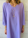 Lilac Effortless Kaftan