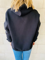 Effortless Black Hoodie