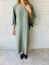 Olive Effortless Kaftan