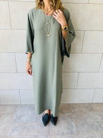 Olive Effortless Kaftan