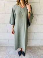 Olive Effortless Kaftan