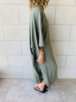 Olive Effortless Kaftan