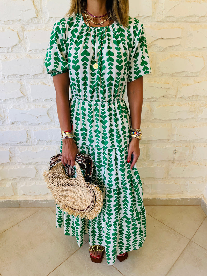 I Heart Green Dress