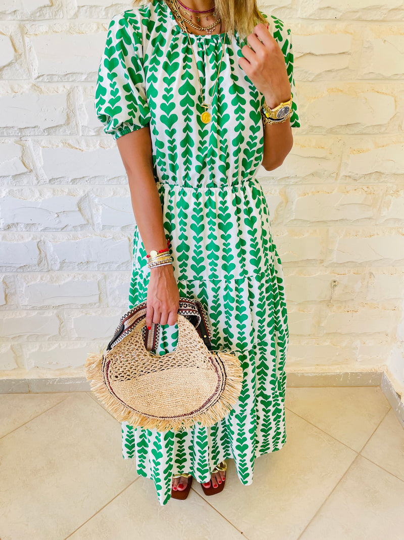 I Heart Green Dress