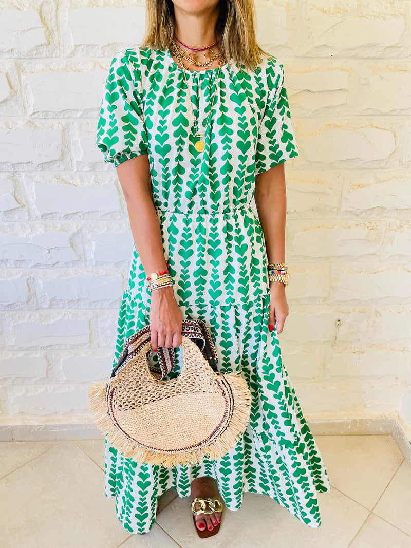 I Heart Green Dress