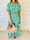 I Heart Green Dress