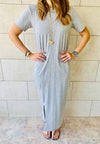 The Basic Grey Tshirt Dress