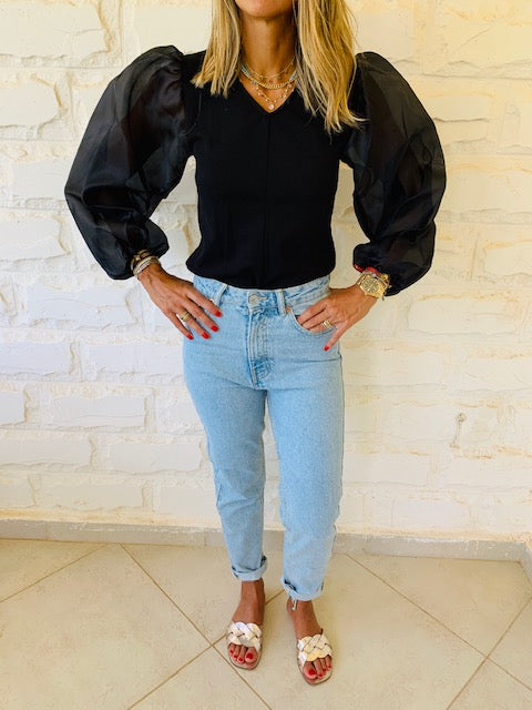 Black Out & About Top