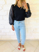Black Out & About Top