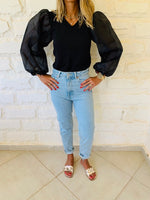Black Out & About Top