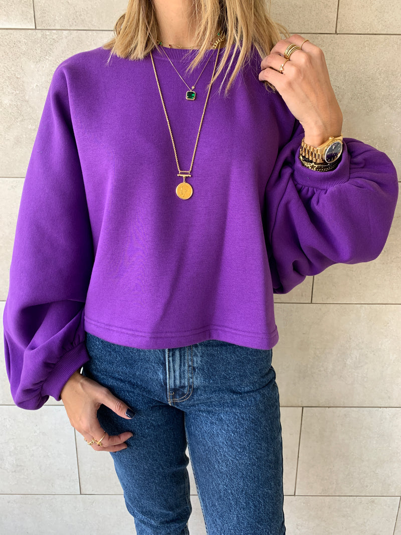 Purple Lou Sweatshirt